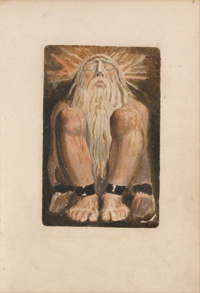 Het eerste boek van Urizen, Plaat 3 (Bentley 22) door William Blake