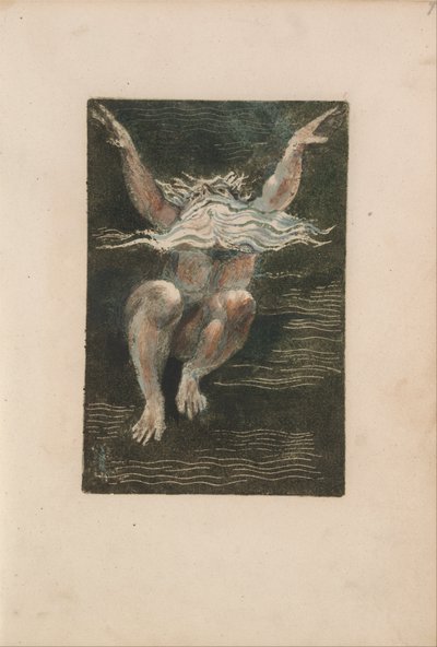 Het Eerste Boek van Urizen, Plaat 7 (Bentley 12) door William Blake