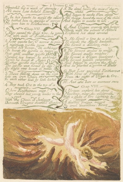 Het eerste boek van Urizen, plaat 19, 