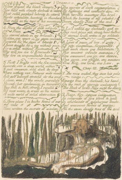 Het Eerste Boek van Urizen, plaat 4, 