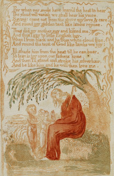 De Kleine Zwarte Jongen, uit Songs of Innocence door William Blake