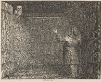 De Uil en de Boer door William Blake