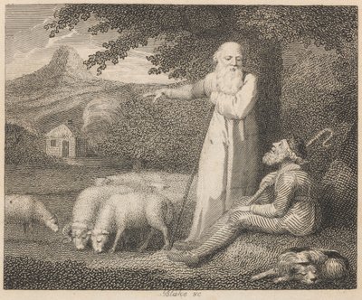 De Herder en de Filosoof door William Blake
