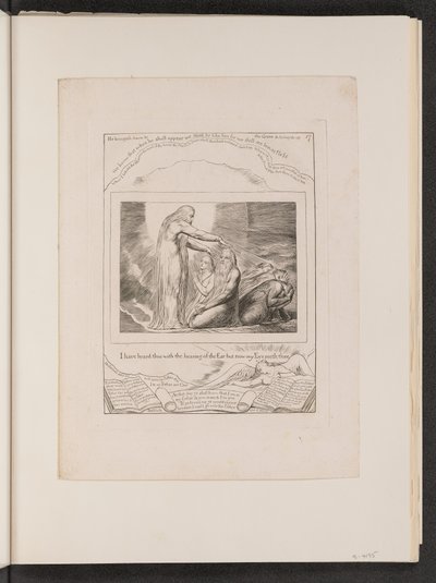 De visie van Christus door William Blake