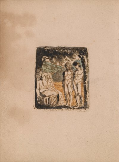 There Is No Natural Religion, Plaat 1, Frontispiece (Bentley a1) door William Blake