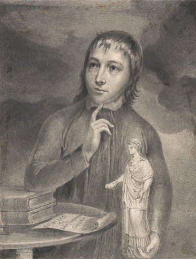 Thomas Alphonso Hayley, tekening ten halve lijve door William Blake