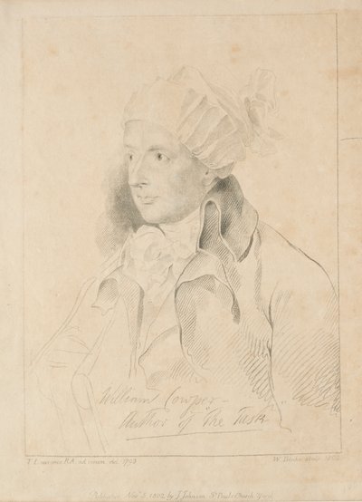 William Cowper door William Blake
