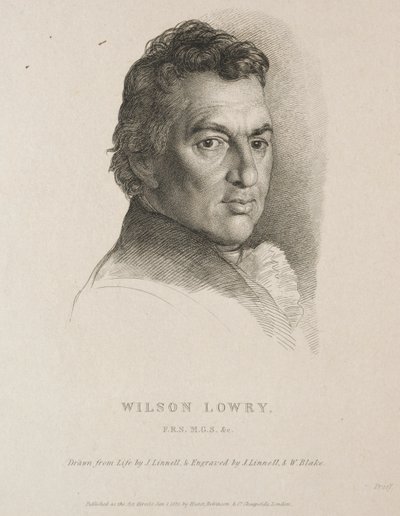 Wilson Lowry, 1825 door William Blake