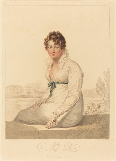 Mevrouw Q. door William Blake after François Huet