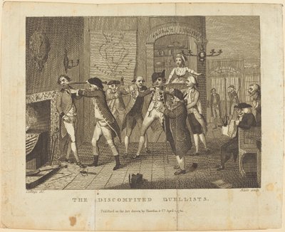 De Verslagen Duelisten door William Blake after Samuel Collings