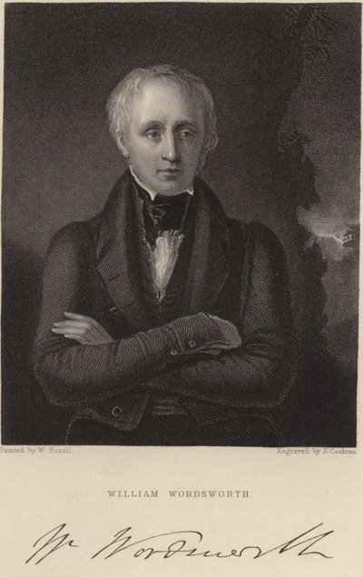 William Wordsworth door William Boxall