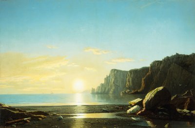 Voor de Kust van Labrador, 1862 door William Bradford