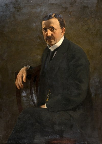 Dr George Lawrence, c.1913 door William Bradley Lamond