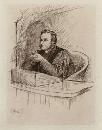 Archibald Hamilton Charteris, Professor van Bijbelse Kritiek en Bijbelse Oudheden door William Brassey (after) Hole
