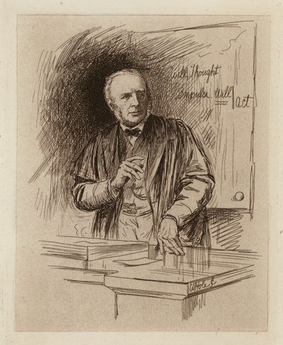 Henry Calderwood, Professor in de Moraalfilosofie door William Brassey (after) Hole