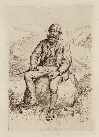 James Geikie, Professor in de Geologie door William Brassey (after) Hole