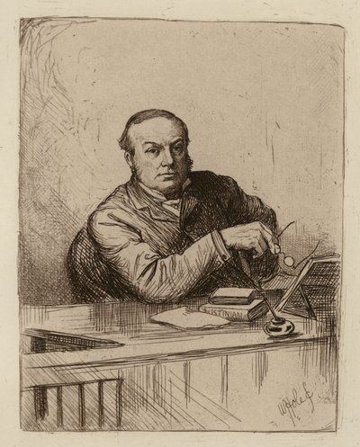James Muirhead, Professor van Burgerlijk Recht (gravure) door William Brassey (after) Hole