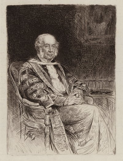 John Inglis van Glencorse, Lord Justice General van Schotland, Kanselier door William Brassey (after) Hole