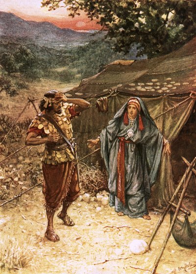 Jael en Sisera door William Brassey Hole