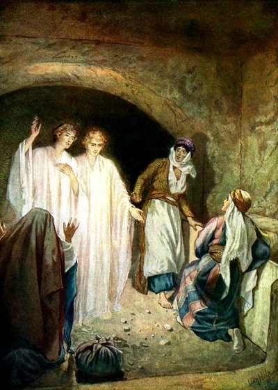 Het graf van Jezus wordt leeg gevonden door William Brassey Hole