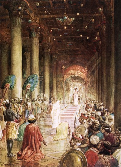 De koningin van Sheba door William Brassey Hole