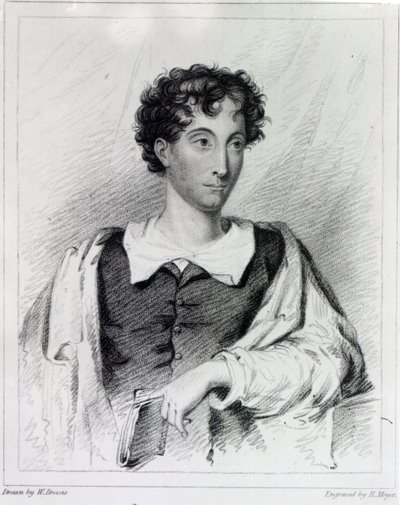 Dominee Charles Robert Maturin, gegraveerd door Henry Meyer, 1819 door William Brocas