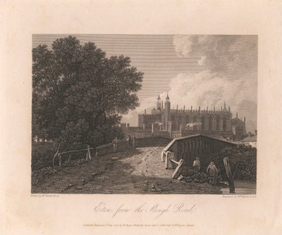 Eton, vanaf de Slough Road door William Byrne