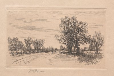 Landschap door William C. Bauer