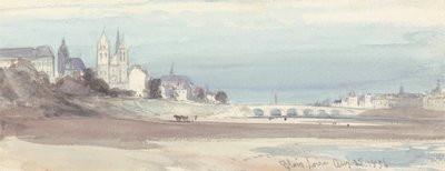 Blois aan de Loire door William Callow
