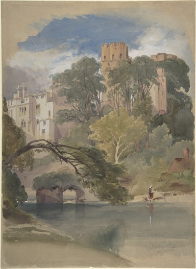 Caesars toren, Warwick Castle door William Callow