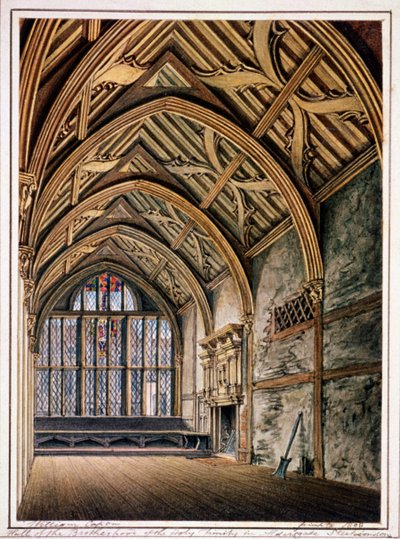 Trinity Hall, Londen, 1808 door William Capon