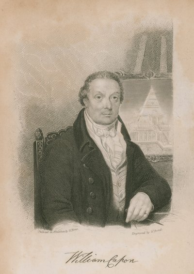 William Capon, tekenaar en schilder van architectuur en landschappen voor zijn wijlen koninklijke hoogheid de Hertog van York door William Capon