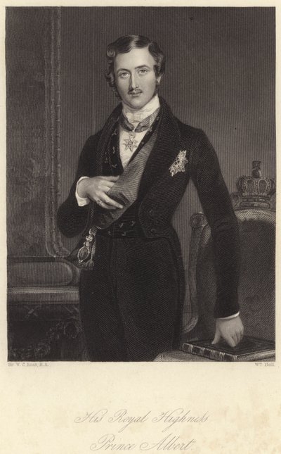 Zijne Koninklijke Hoogheid Prins Albert door William Charles (after) Ross