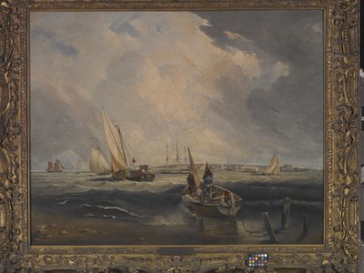 Bligh Sands, Sheerness door Clarkson Frederick Stanfield