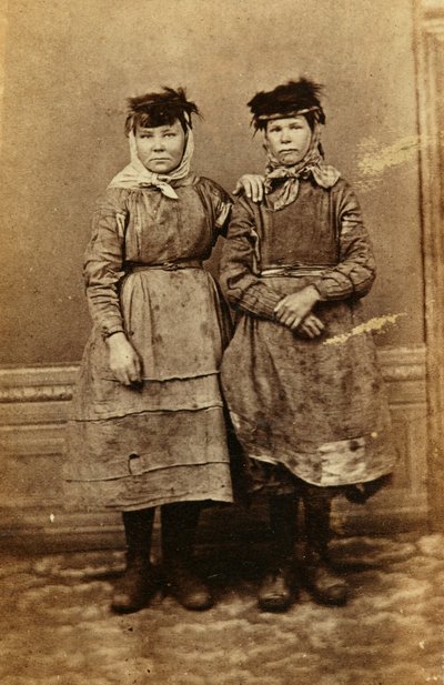 Arbeiders van de Tredegar IJzerwerken, Wales door William Clayton