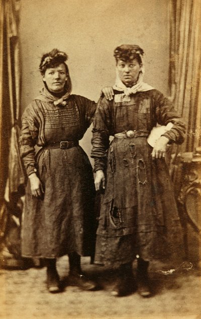 Arbeiders van de Tredegar IJzerwerken, Wales door William Clayton
