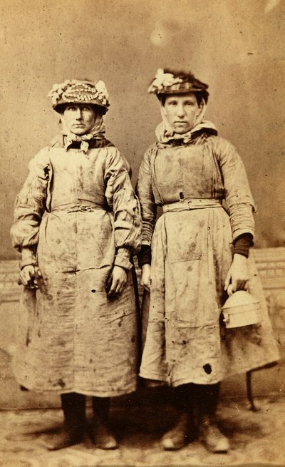 Arbeiders van de Tredegar IJzerwerken, Wales door William Clayton