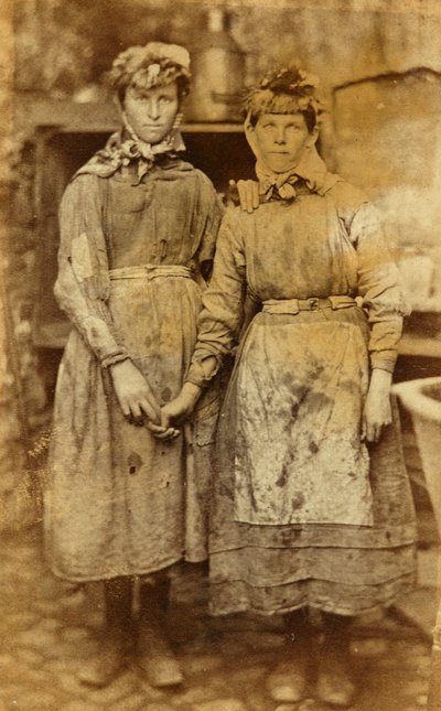 Arbeiders van de Tredegar IJzerwerken, Wales door William Clayton