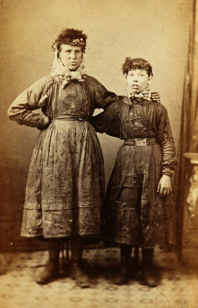 Arbeiders van de Tredegar Iron Works, Wales door William Clayton