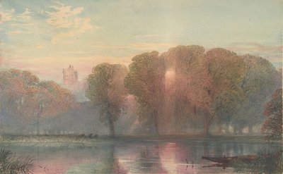 Windsor vanuit Datchet door William Collingwood Smith