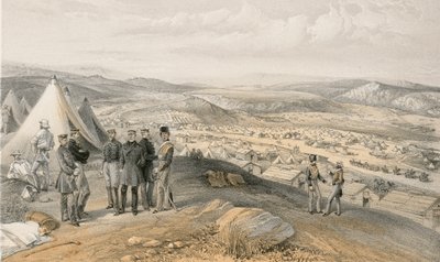 Kavaleriekamp, 9 juli 1855 door William Crimea Simpson