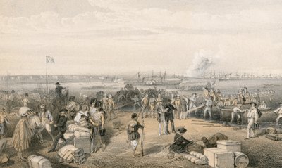 Ontscheping van de expeditie naar Kertch en het opblazen van St. Paul