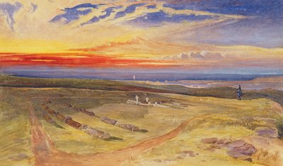 Graven van de officieren in het fort op Cathcart Hill, 1854 door William Crimea Simpson