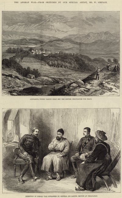 De Afghaanse Oorlog door William Crimea Simpson