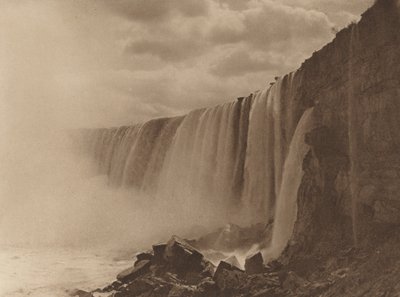 Niagara watervallen, 1899 (foto) door William D. Murphy
