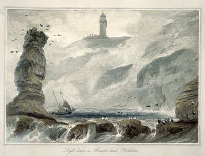 Vuurtoren op Flamborough Head, uit Volume VI van 