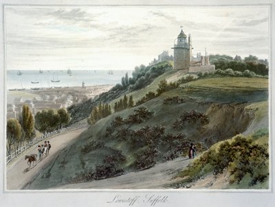 Lowestoft, Suffolk door William Daniell