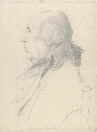 Portret van George Stubbs door William Daniell