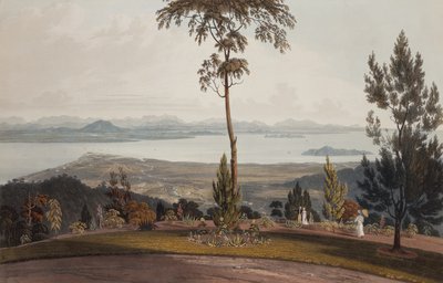 Uitzicht vanaf Strawberry Hill, Prins van Wales Eiland door William Daniell