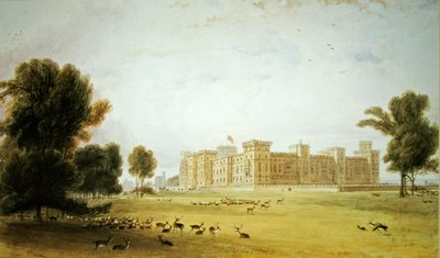 Windsor Castle door William Daniell